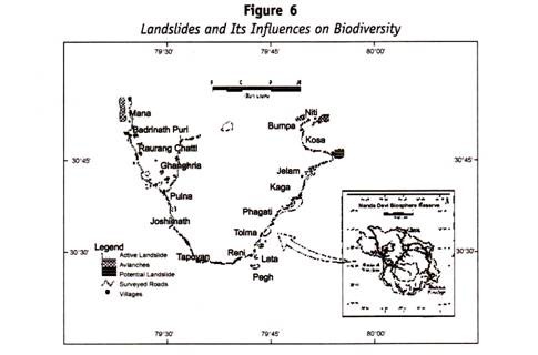 Landslides and Its Influences on Biodiversity