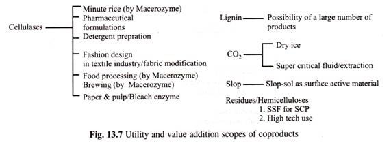 Utility and Value Addition Scopes of Coproducts