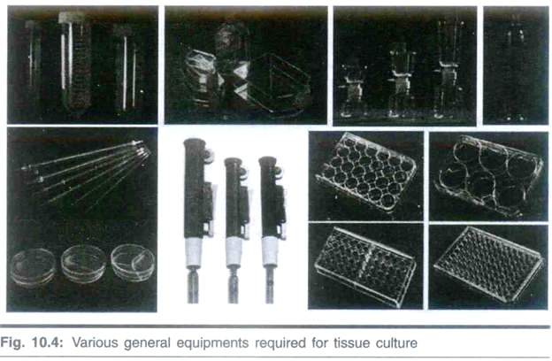 Equipments required For Tissue Culture