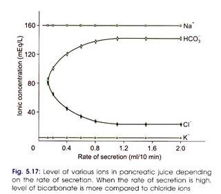 Level of Various Ions