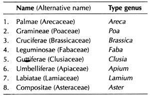 Name and Type Genus