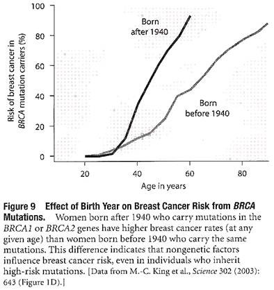 Effect of Birth Year on Breast Cancer Risk