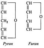 Pyran and Furan